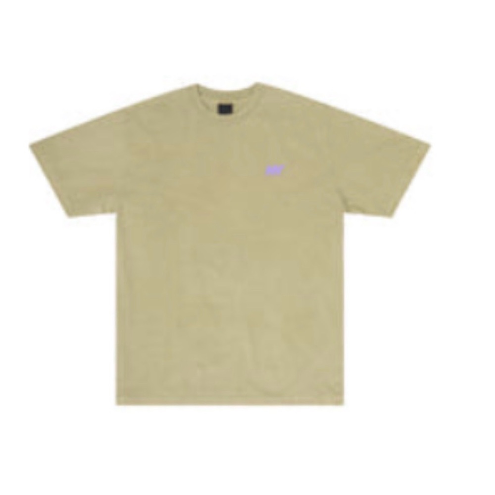 Only NY Speed Logo Puff Print T-Shirt - Fatigue Green/Purple XL